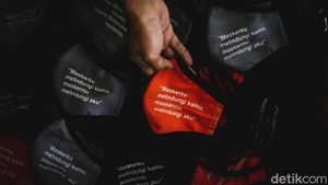 Di Sini Beragam Masker Kain Diproduksi Saat Pandemi