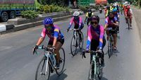 Potret 6 Wanita yang Bersepeda Sejauh 1.000 KM