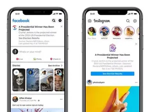 Facebook dan Instagram Umumkan Hasil Pilpres AS Pakai Notifikasi
