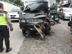 Kecelakaan Beruntun di Tambora Jakbar, Sejumlah Korban Terluka