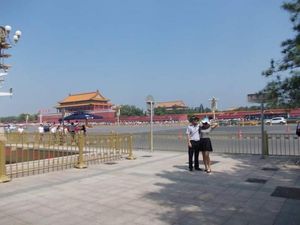 Foto: Sisi Lain Lapangan Tiananmen di Beijing Foto: Sisi Lain Lapangan Tiananmen di Beijing