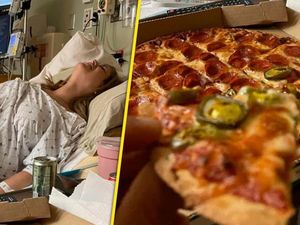 Makan Pizza di Depan Istri yang Sedang Lahiran, Pria Ini Dikritik Netizen