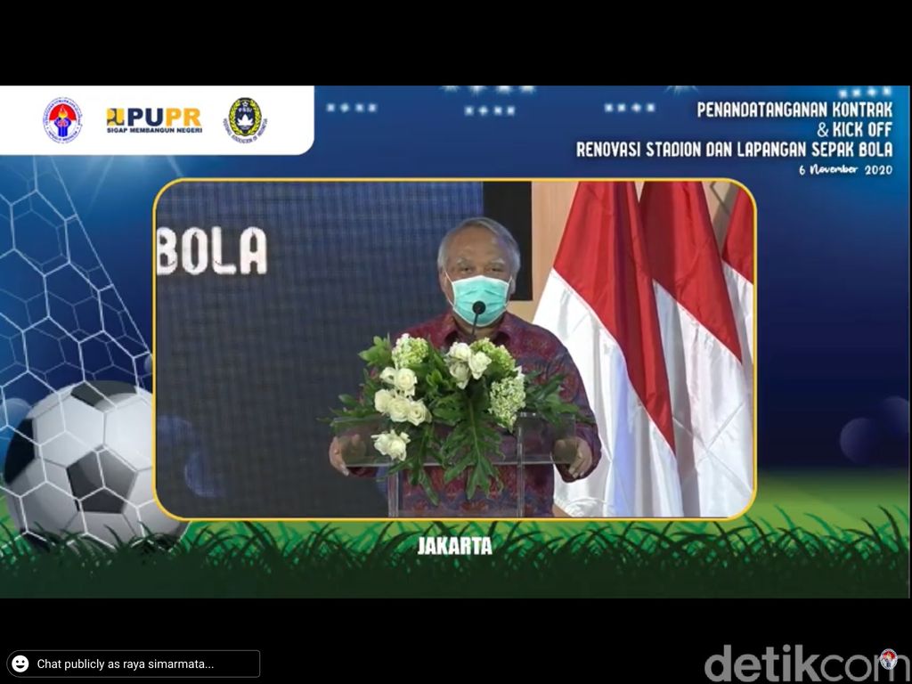Menteri Pekerjaan Umum dan Perumahan Rakyat Basuki Hadilmuljono