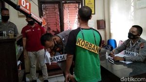 Potret Rekonstruksi Pengeroyokan Tahanan di Polres Klaten