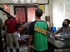 Potret Rekonstruksi Pengeroyokan Tahanan di Polres Klaten