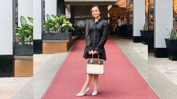 gaya outfit Salmafina Sunan