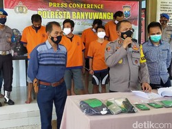 12 Kurir Narkoba Ditangkap Polisi Banyuwangi