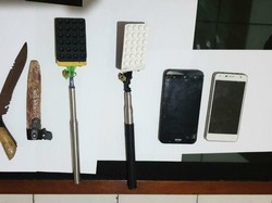 Bermodal Tongsis, 2 Pelaku Rampok Pengemudi di Tol Jakarta-Merak