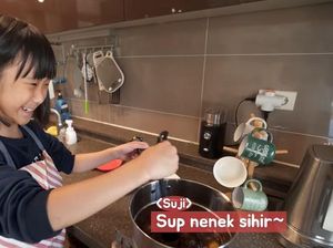 Yuk! Intip Serunya Bocah Korea Bikin Bandrek dan Mencicipinya