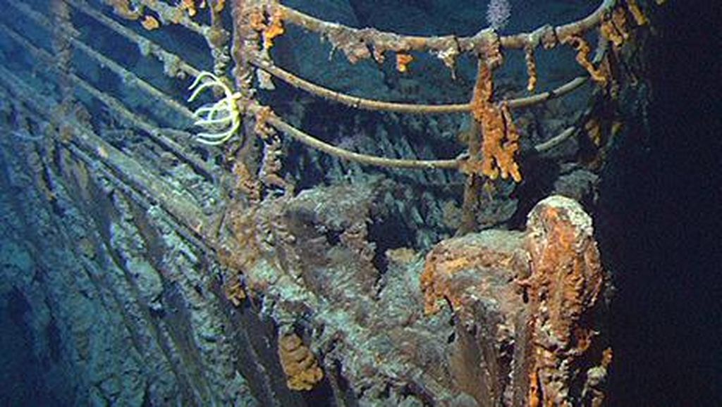 Foto: Ekspedisi Tur Menuju Bangkai Kapal Titanic