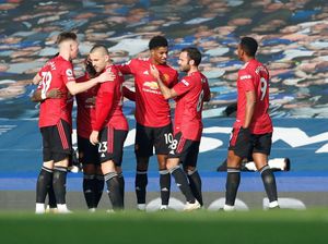 Everton Vs MU: Cavani Cetak Gol, Setan Merah Menang 3-1