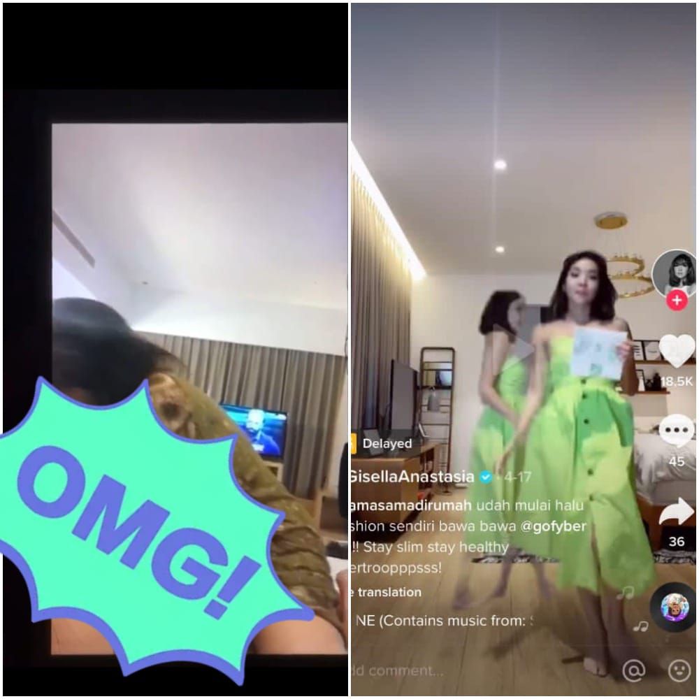 Perbandingan lokasi video syur dan kamar Gisel