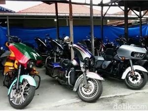 5 Moge Bodong Anggota Klub Harley Pengeroyok TNI Diserahkan ke Bea-Cukai 5 Moge Bodong Anggota Klub Harley Pengeroyok TNI Diserahkan ke Bea-Cukai