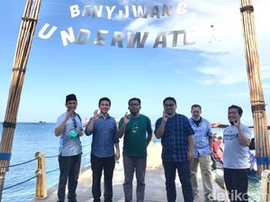 Wagub Emil Dardak Kunjungi Bangsring Underwater Banyuwangi, Ini Harapannya