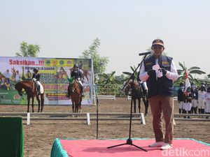 50 Atlet Berkuda Berlomba di Event Dandim Equestrian Yussar Internal Cup 2020