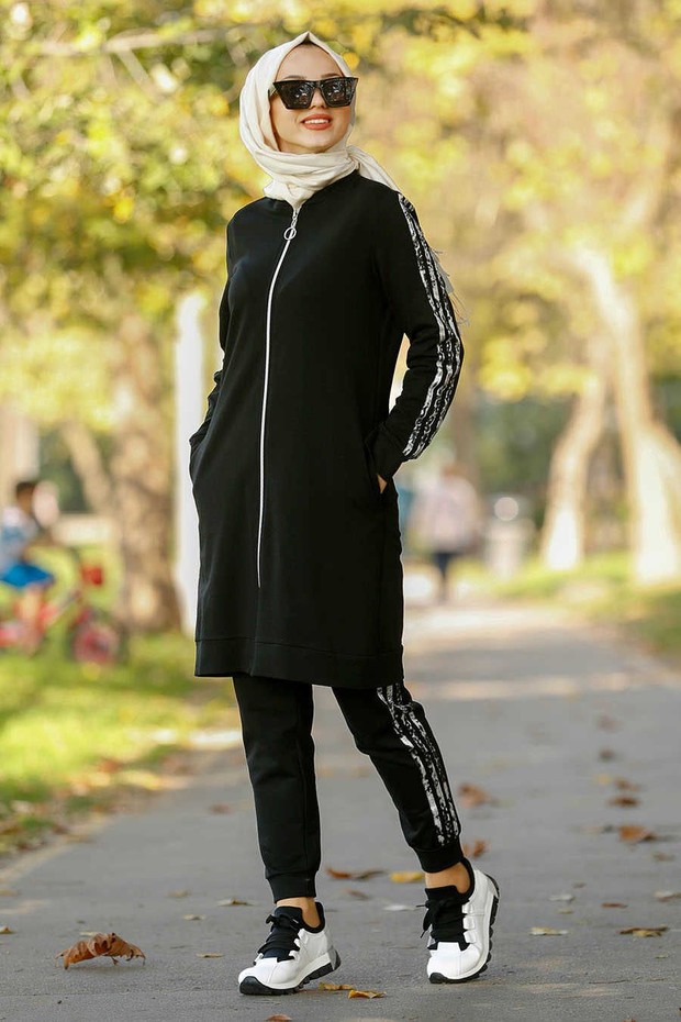 Setelan hitam/id.pinterest.com Setelan hitam