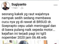 Geger Kakek Gendong Jasad Bayi Pakai Motor, Ini Cerita di Baliknya