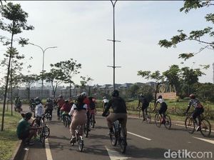 Gowes di Jakarta Takut Dibegal, Main-main Dulu Lah di Tangsel Gowes di Jakarta Takut Dibegal, Main-main Dulu Lah di Tangsel