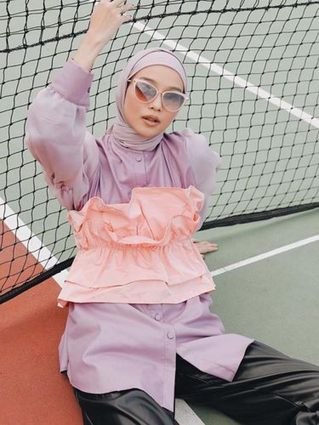 Cocok lilac warna jilbab untuk yang baju 10 Warna