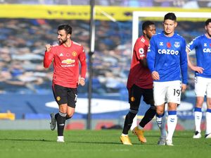Everton Vs MU: Bruno Fernandes Luar Biasa Sekaligus Bikin Solskjaer Frustrasi