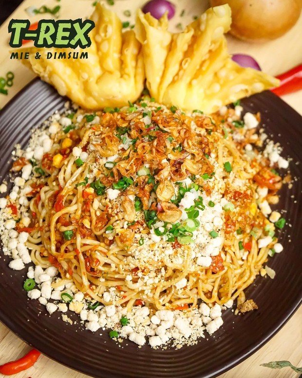 Foto: Mie Goreng T-Rex/Instagram/mietrex Varian Mie Goreng T-Rex