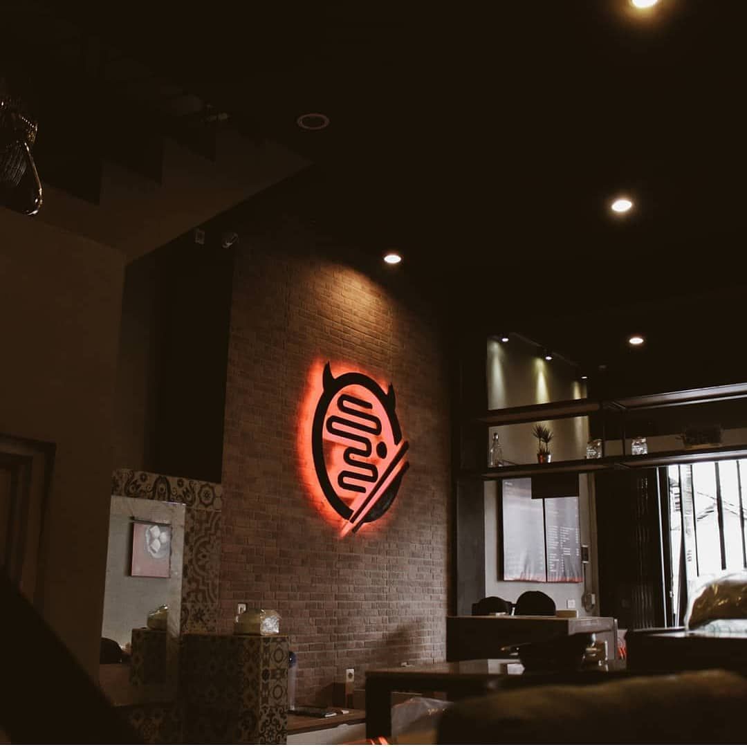 Suasana Mie Setan Gajayana Malang