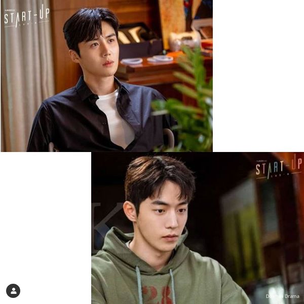 Han Ji Pyeong vs Nam Do San dalam drama Korea Start-Up