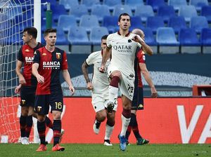Hat-Trick Mkhitaryan Menangkan Giallorossi di Kandang Genoa