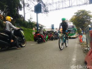 Akhir Pekan, Lembang Jadi Rute Favorit Pesepeda