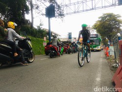 Akhir Pekan, Lembang Jadi Rute Favorit Pesepeda