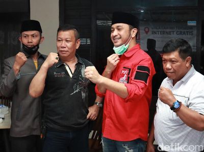 Momen Giring Kunjungi Kantor DPW PSI Jabar di Bandung