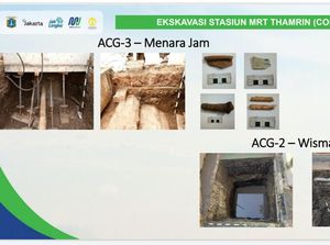 Artefak di Jalur Pembangunan MRT Thamrin-Kota dari Tanah Urukan Artefak di Jalur Pembangunan MRT Thamrin-Kota dari Tanah Urukan