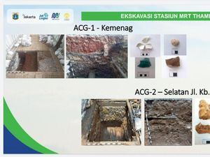 Ragam Artefak Ditemukan di Jalur Proyek MRT Fase 2 Thamrin-Kota