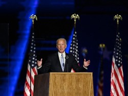 Puja-puji Joe Biden untuk Sang Istri Saat Pidato Kemenangan