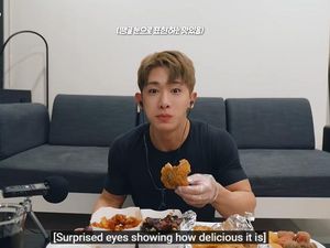 5 Momen Mukbang Wonho Eks Monsta X yang Bikin Ngiler!