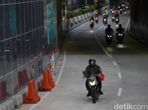 Begini Momen Uji Coba Underpass Senen