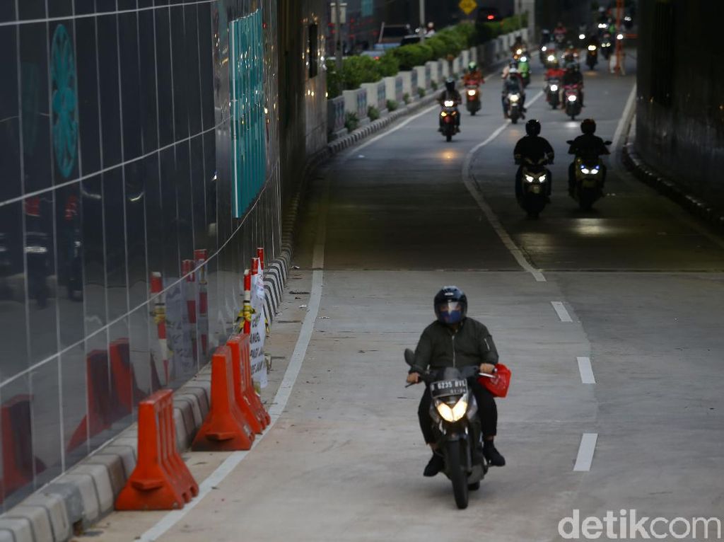 Begini Momen Uji Coba Underpass Senen Begini Momen Uji Coba Underpass Senen