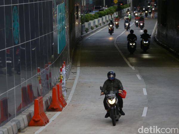 Begini Momen Uji Coba Underpass Senen