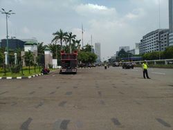 Buruh Akan Demo UU Ciptaker di Depan DPR, Pengalihan Arus Lalin Situasional Buruh Akan Demo UU Ciptaker di Depan DPR, Pengalihan Arus Lalin Situasional