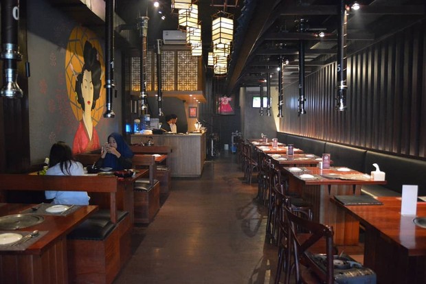 Foto: Instagram/dakgalbi_resto/ Suasana di dalam restoran Dakgalbi Korean BBQ Malang