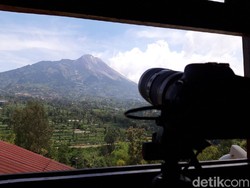 Laju Deformasi Gunung Merapi Rata-rata 13 Cm Per Hari