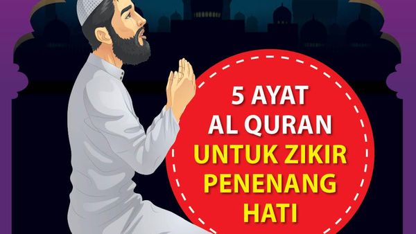 5 Bacaan Zikir Penenang Hati