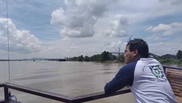 Ini Kapal Pesiar dari Sungai Mahakam Tenggarong