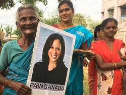 Kemenangan Kamala Harris Dirayakan di Desa Asal Ibunya di India
