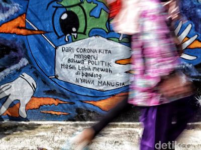 Mural Pesan Sosial di Sunter Keren-keren Banget Gaes
