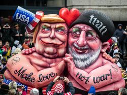 Ragam Karya Kocak Tentang Trump Selama Jadi Presiden