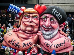 Ragam Karya Kocak Tentang Trump Selama Jadi Presiden