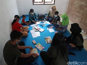 Semangat Belajar Anak-anak Pengungsi Merapi