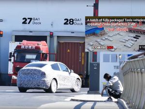 Tesla Model Y Buatan China Dites Jalan, Ini Penampakannya