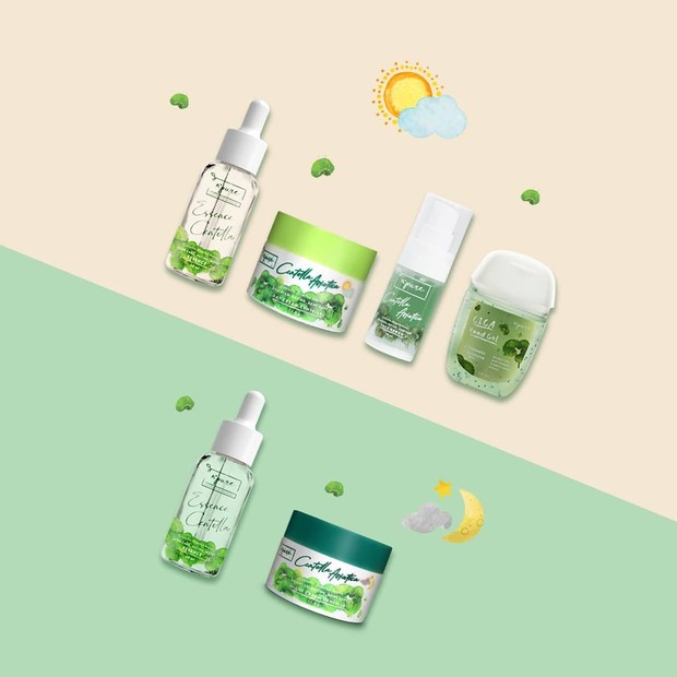 Skincare centella asiatica.